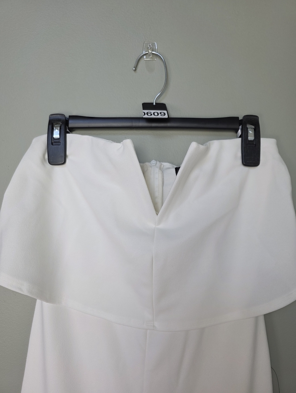 Lulus Power of Love White Strapless Jumpsuit - Size MED - NWT Bridal Rehearsal - Picture 4 of 12